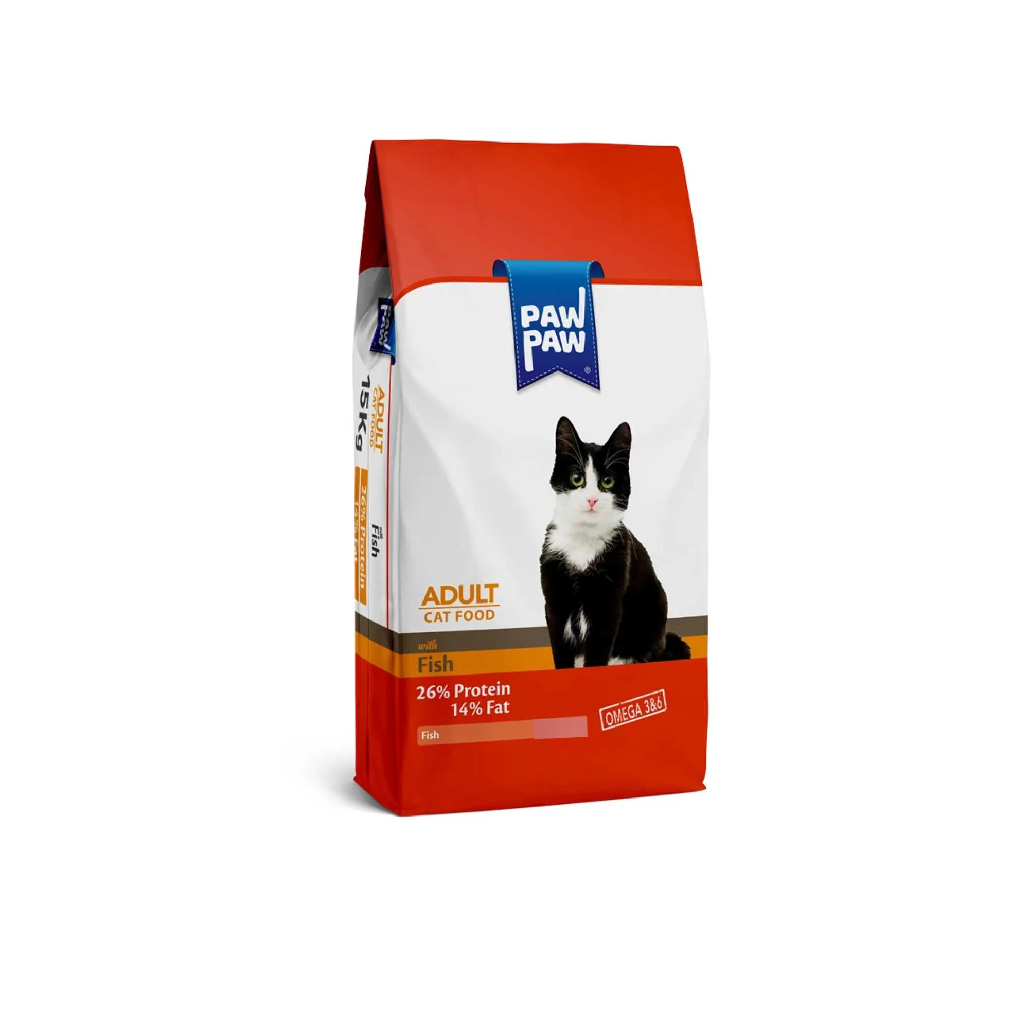PawPaw Adult Cat Dry Food – Fish 1kg