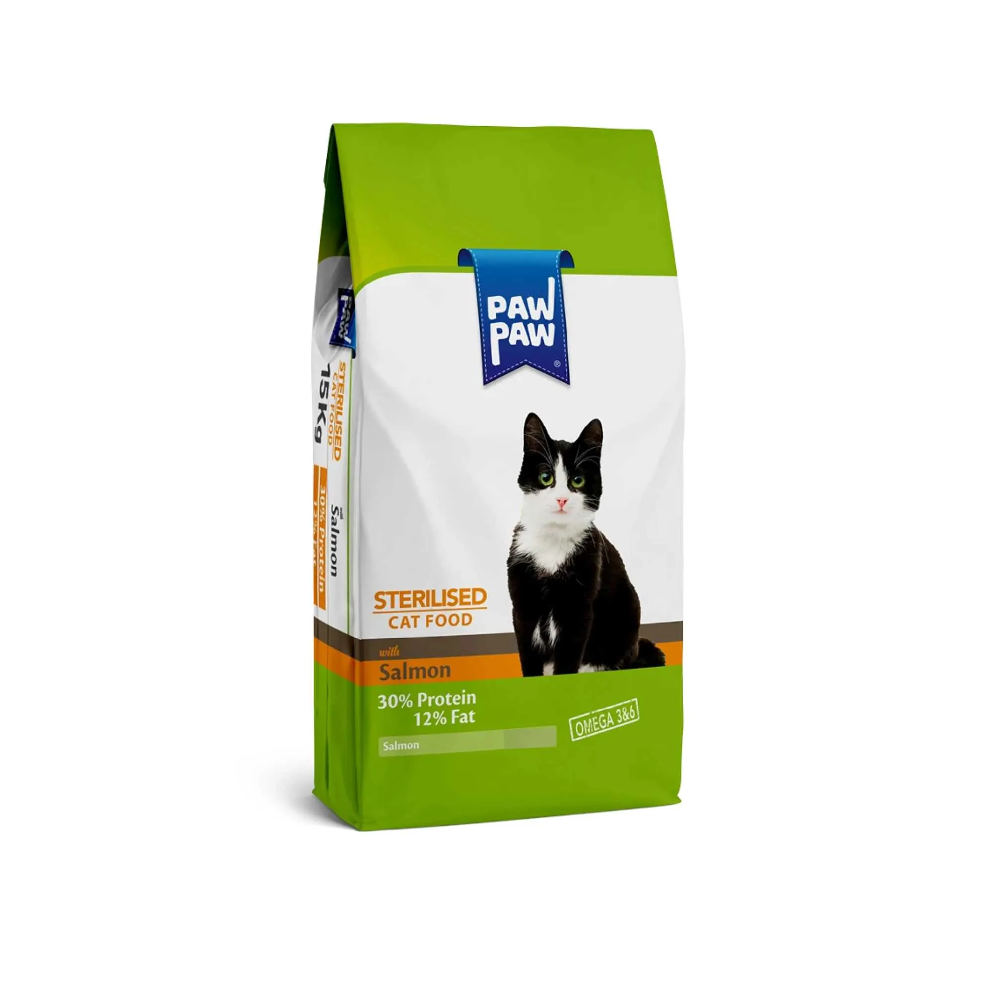 PawPaw Adult Cat Dry Food Salmon 1kg
