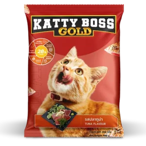 Katty Boss Gold Cat Food Tuna Flavour - 1Kg