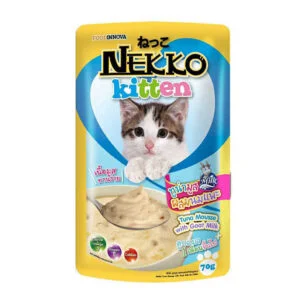 Nekko Kitten Cat Food Tuna Mousse With Goat Milk 70gm