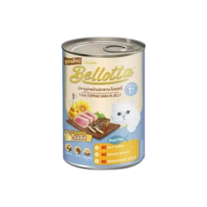 Bellotta Can Real Tuna Topping Saba in Jelly 400gm