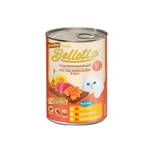 Bellotta Can Real Tuna Topping Salmon in Jelly 400gm