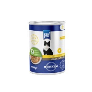 PawPaw Canned Cat Food Chicken Feast 400g