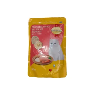 SmartHeart Cat Food Pouch (85g) Chicken with Rice