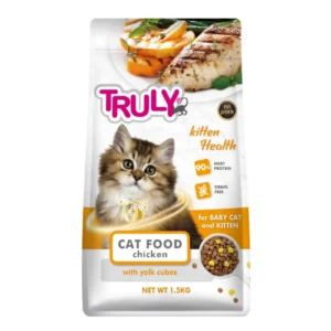 Truly Grain Free Super Premium Dry Cat Food Kitten Chicken 1.5KG
