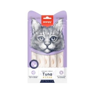 Wanpy Creamy Cat Treat Tuna & Crab 70gm (5×14gm)