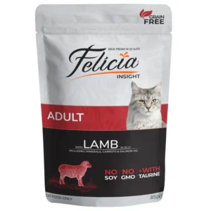 Felicia Grain Free Super Premium Pouch Adult Lamb 85gm