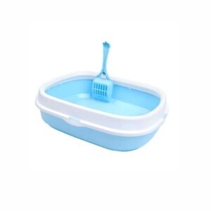 Large Cat Litter Box with Scoop – Perfect for Adult Cats