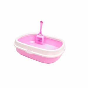 Large Cat Litter Box with Scoop – Perfect for Adult Cats