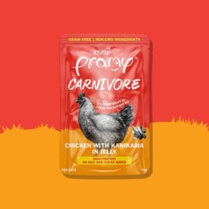 PRAMP Carnivore Wet Cat Food - Chicken With Kanikama in Jelly 70g