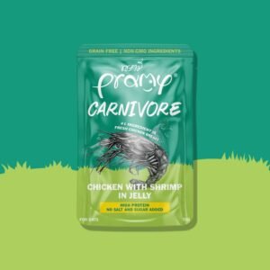 PRAMP Carnivore Wet Cat Food - Chicken With Shrimp in Jelly 70g