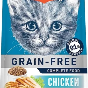 Wanpy Grain Free Super Premium Dry Cat Food Kitten Chicken 1.5KG