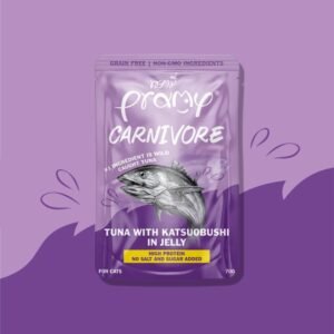 PRAMP Carnivore Wet Cat Food - Tuna With Katsuobushi in Jelly 70g