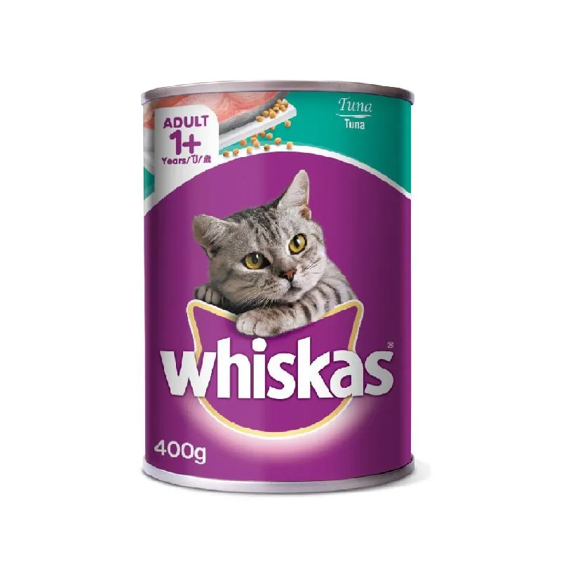 Whiskas Tuna Flavour Can Cat Food – 400g