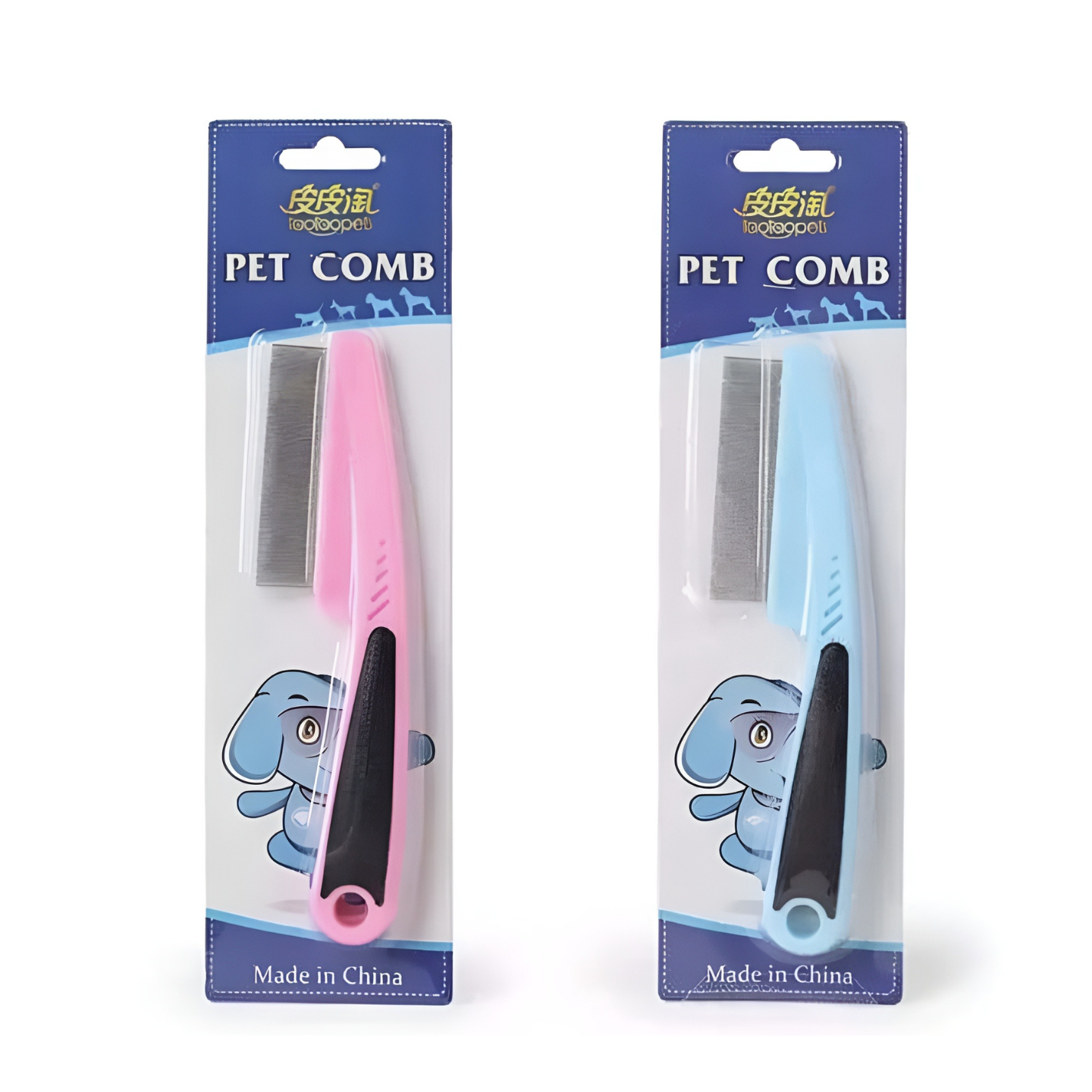 Pet Flea Comb used for grooming cats and dogs.