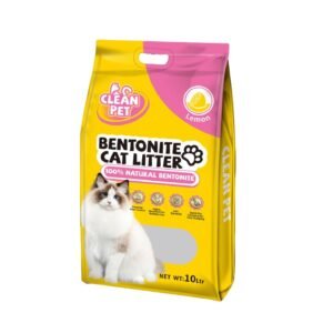 Clean Pet Bentonite Cat Litter Lemon 10L