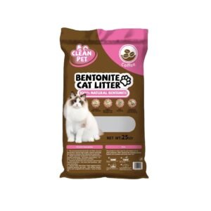 Clean Pet Bentonite Cat Litter coffee 25L