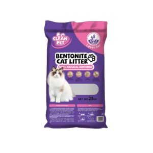 Clean Pet Bentonite Cat Litter lavender 25L
