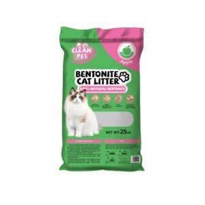 Clean Pet Bentonite Cat Litter Apple 25L