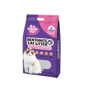 Clean Pet Bentonite Cat Litter lavender 10L