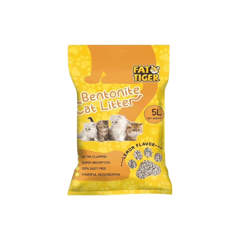 Fat Tiger -Cat Litter Lemon 5L