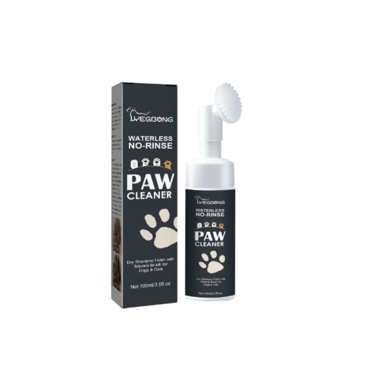 Paw Cleaner 100ml Waterless cat Shampoo