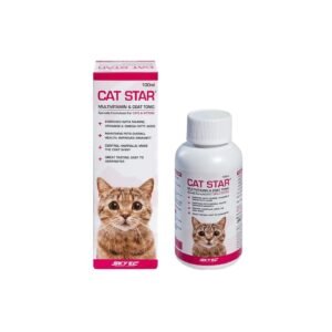 Cat Star Multivitamin & Coat Tonic, a nutritional supplement for cats