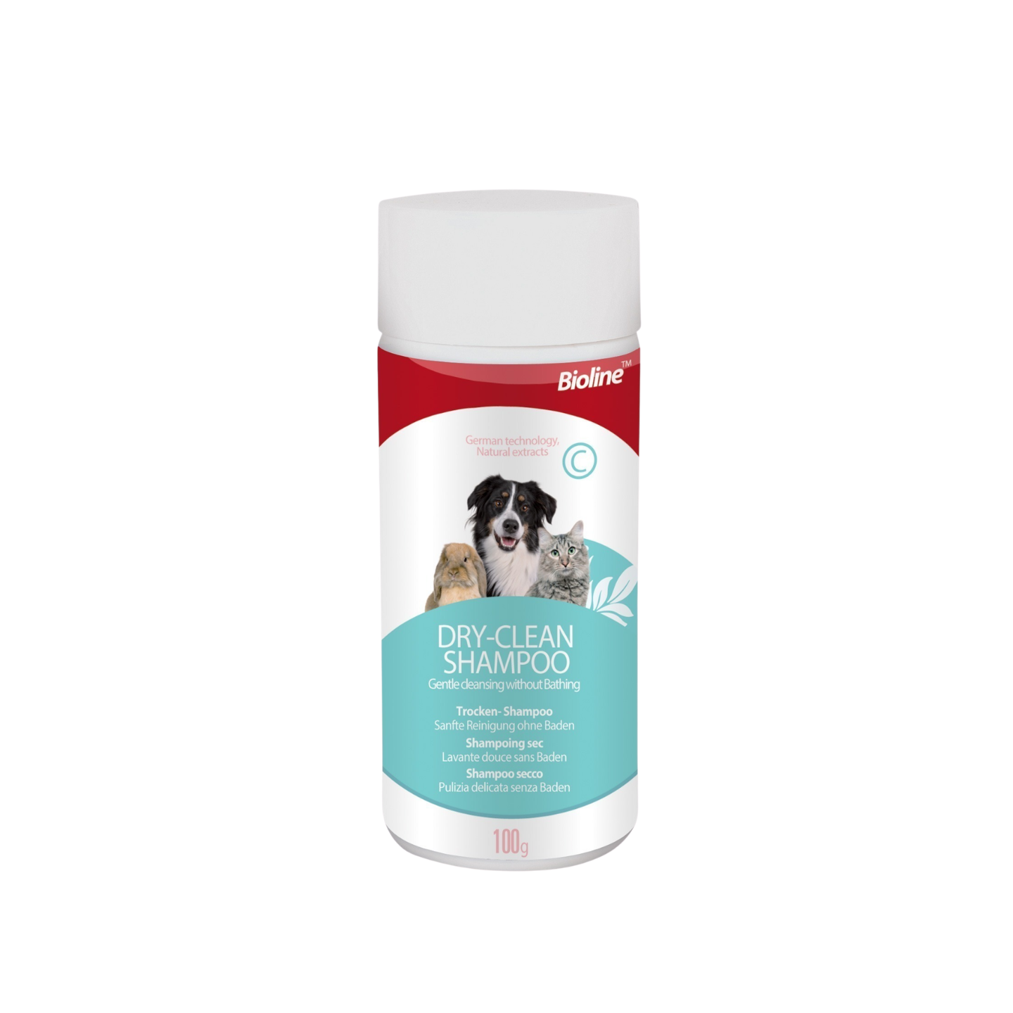 Bioline Dry Clean Shampoo Powder (100g)