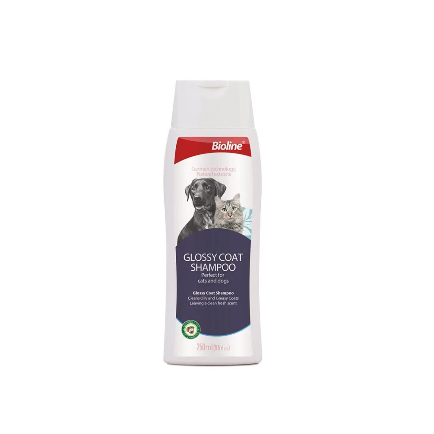 Bioline Glossy Coat Shampoo pet 250ml
