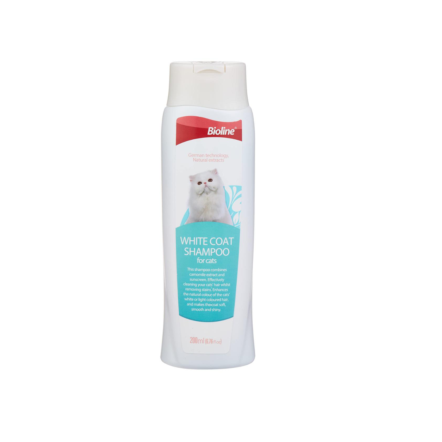 Bioline White Coat Shampoo for Cat 200ml