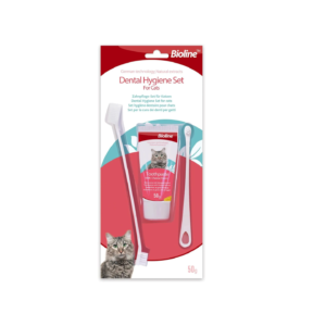 Bioline Dental Hygiene Set for Cats