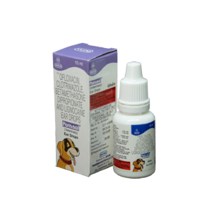 Pomisol Ear Drops, a veterinary medicine for pets