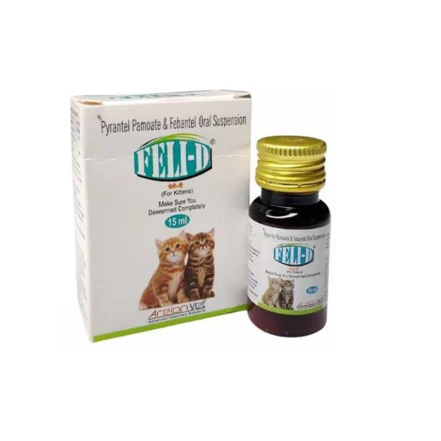 Feli-D Deworming Suspension for Kitten 15ml