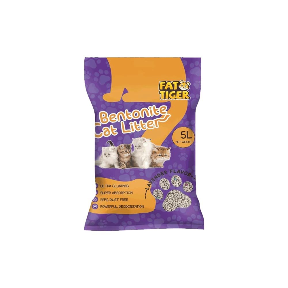 Fat Tiger -Cat Litter lavender 5L