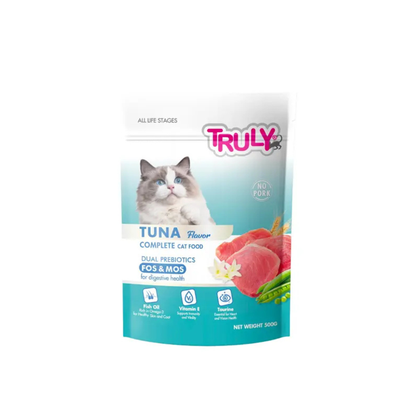 Truly All Life Stages Cat Food Tuna 500g