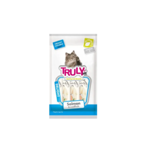 Truly Creamy Cat Treat Salmon & Cod Fish 70gm (5×14gm)