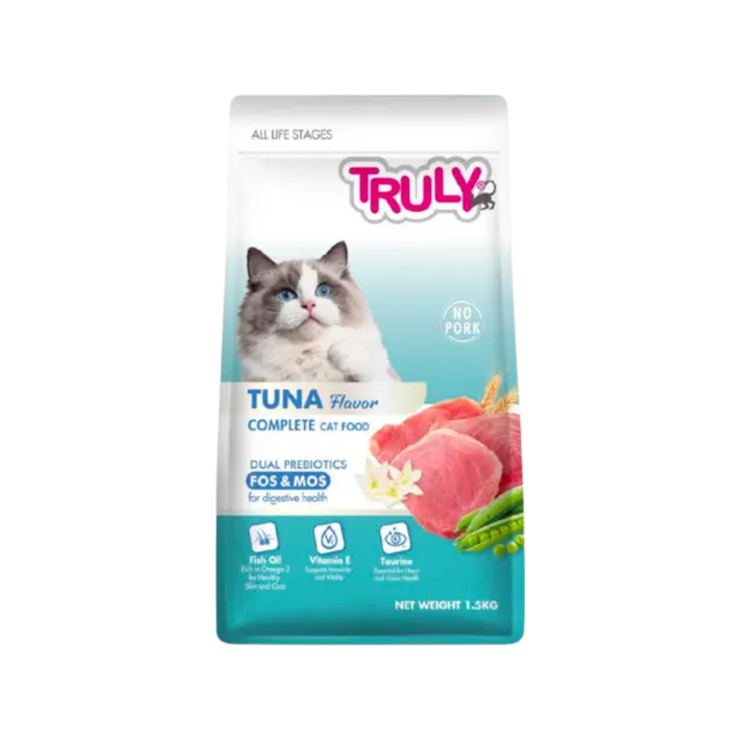 Truly All Life Stages Cat Food Tuna 7KG