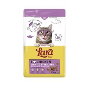 Lara Dry Cat Food Adult Care Light Sterilized Chicken 1.9KG