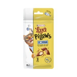 Lara Pillows with Fish Happy Fur Dry Cat Treat 60gm