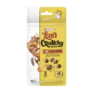 Lara Crunchy Bites with Chicken Happy Teeth Dry Cat Treat 50gm