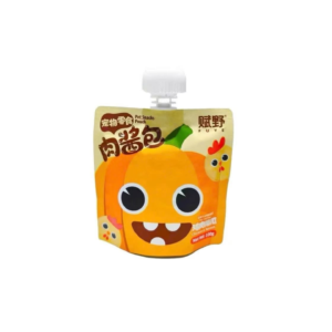 FUYE Chicken & Pumpkin Wet Pet Food Paste 100g - Gastrointestinal Digestion & Stomach Care Treat for Cats & Dogs