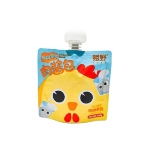 FUYE Chicken & Goat Milk Wet Pet Food Puree 100g - Immune Boosting & Nutritional Replenishment Paste for Cats & Dogs
