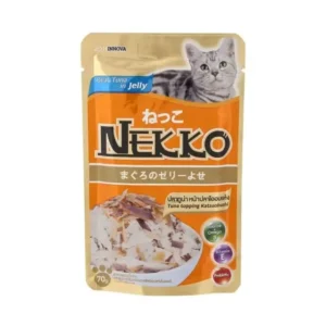Tuna In Jelly Topping Katsuobushi Wet Cat Food 70 G