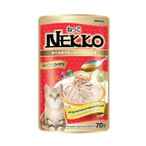 Tuna Topping Seabream In Gravy Wet Cat Food 70 G, 1 Piece