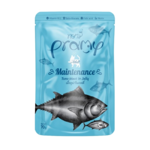 Pramy Maintenance Tuna Meat in Jelly wet cat food pouch  (70g)