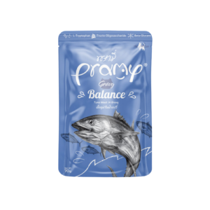 Pramy Balance Tuna Meat in Gravy wet cat food pouch (70g)
