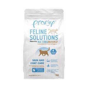 Pramy Feline Solutions NutriBoost Dry Cat Food (Skin and Coat 1kg)