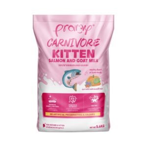 Pramy Carnivore Kitten Dry Cat Food with Salmon & Goat Milk (7kg)